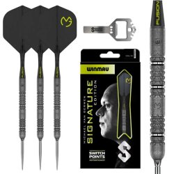 MvG 22 gram tungsten dartpile med udskiftelige Switch Points
