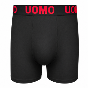 Uomo Bokseshorts med h�j talje, Sort