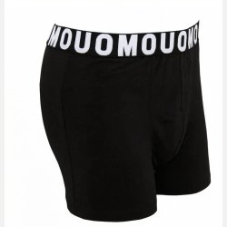 UOMO boskershorts med 3 cm l�ngere ben. Sort