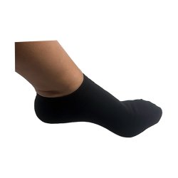 Bambus str�mper, Footies, sort, 10 pr.