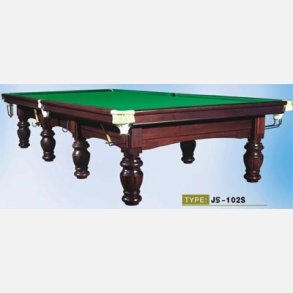 12 fod Snooker bord, Mahogny