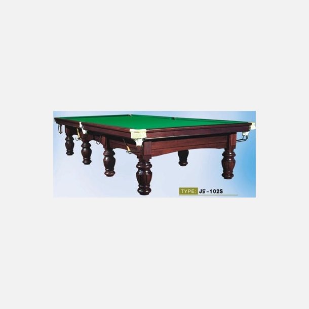 12 fod Snooker bord, Mahogny