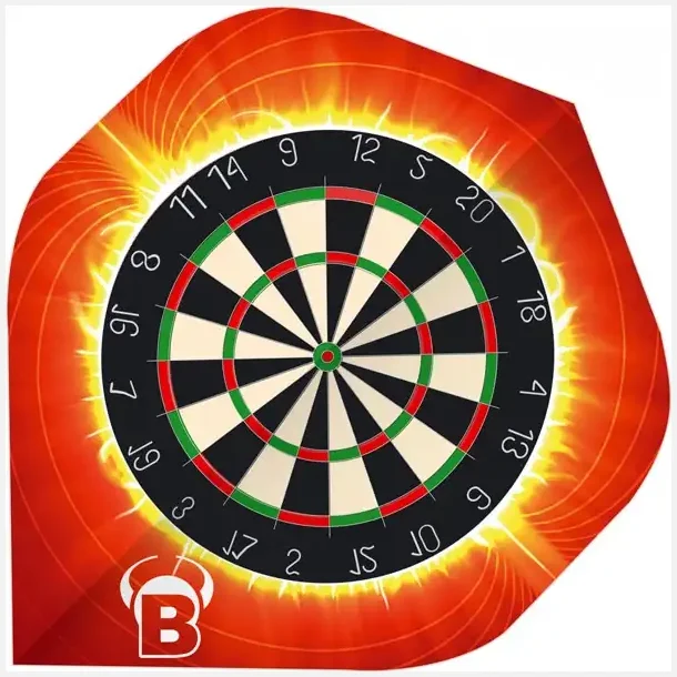 Motex Flights - Bristle Dartskive