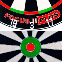 Bull's Focus II Plus Dartskive