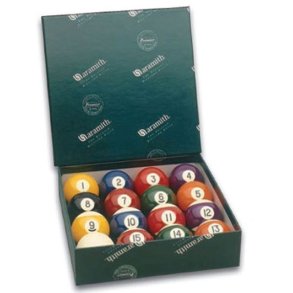 Aramith Premier  pool baller, 48,0mm - 57,2mm