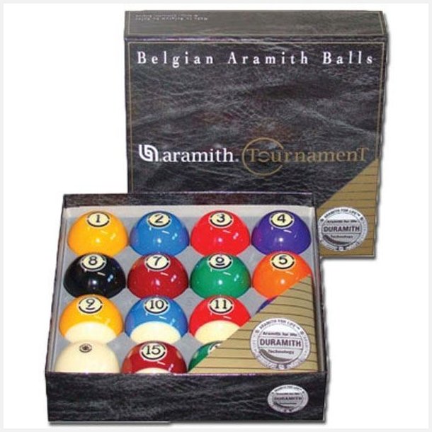 Duramith Tournament pool baller fra Aramith 57,2mm