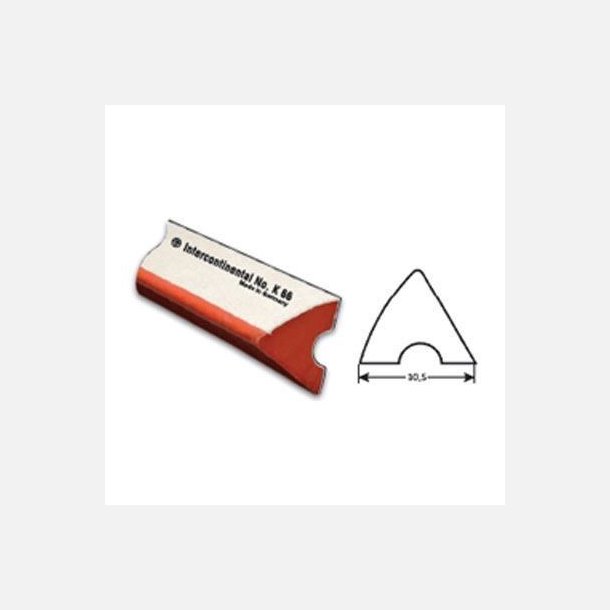 Artemis ande gummi Profill K66, Bl�d, 122cm, 6 stk.