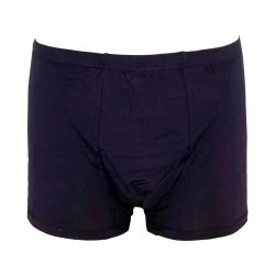 Bambus Boksershorts, M�rke bl�.