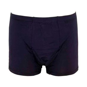 Bambus Boksershorts, M�rke bl�.