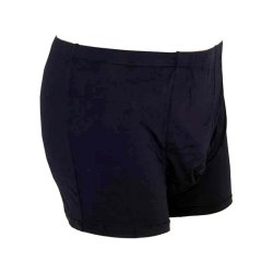 Bambus Boksershorts, M�rke bl�.