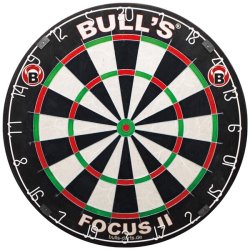 Bull�s Focus II Bristle Dartskive