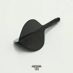 Condor Axe 120 Flights Teardrop - Sort, Lang