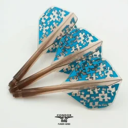 Condor Axe Flights Std. - GT Monster 2 Klar Brun, Lang