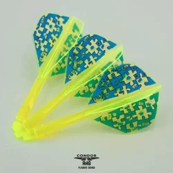 Condor Axe Flights Std. - GT Monster 2 Neon Gul, Medium