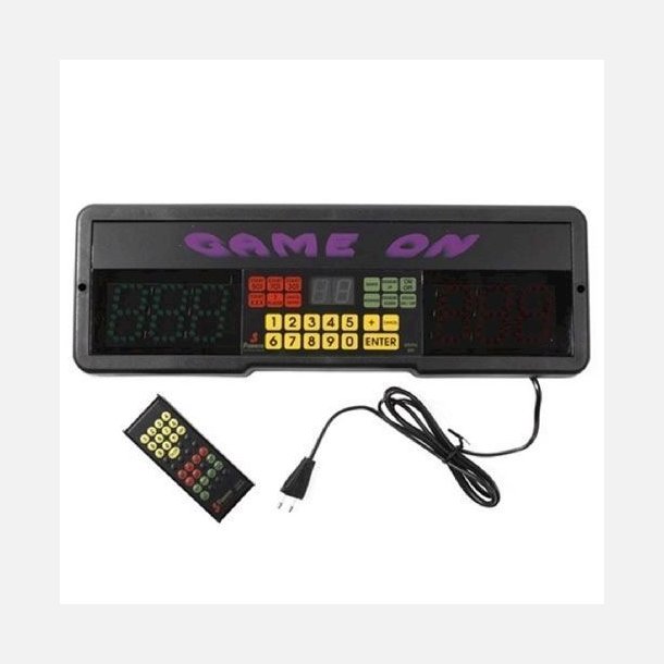 Game On Dart Scoretavle m/fjernbetjening