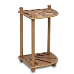 Hj�rne K� holder til 8 k�, Teak