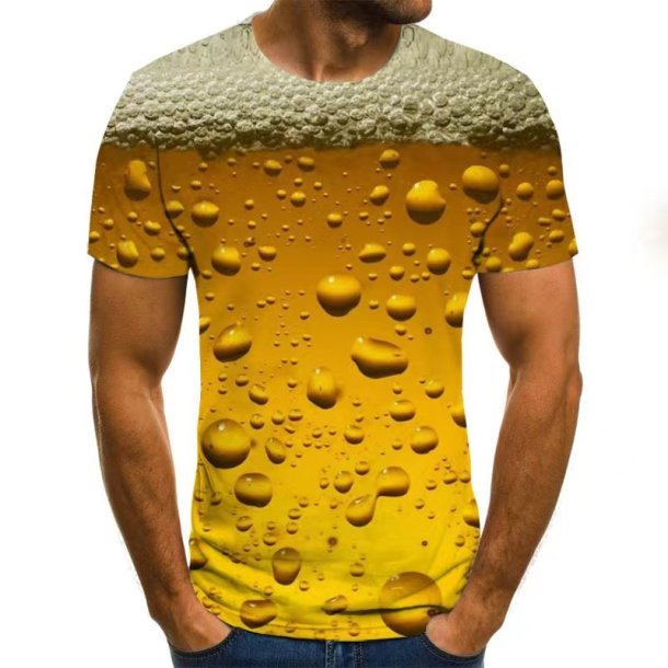 T-Shirt, Frisktappet �l.