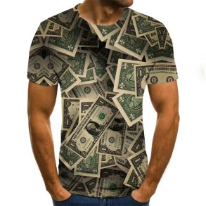 T-Shirt, Masser af Dollas.