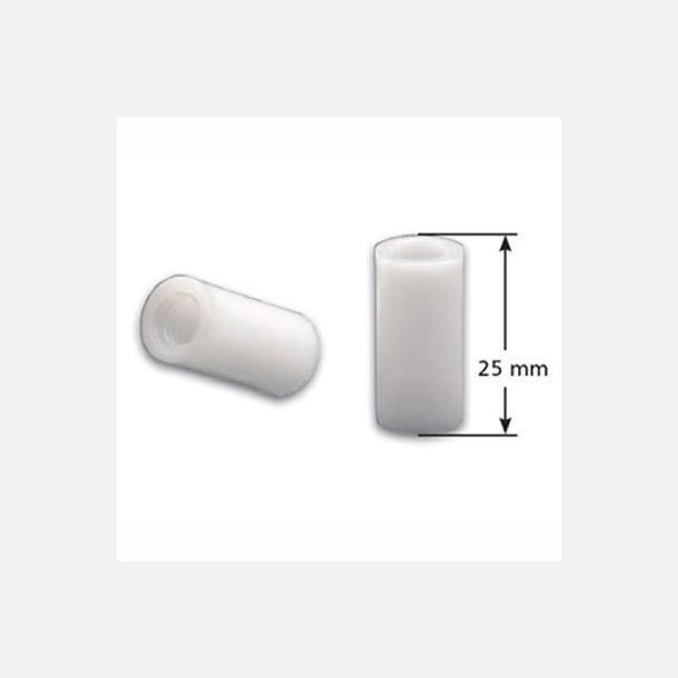 Italy Plast Ferrulle 12 mm x 25mm, med M8 gevin