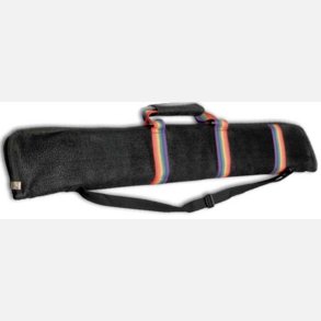 K�-etui, 1/1, sort m/skulderrem, Sort, model Sir