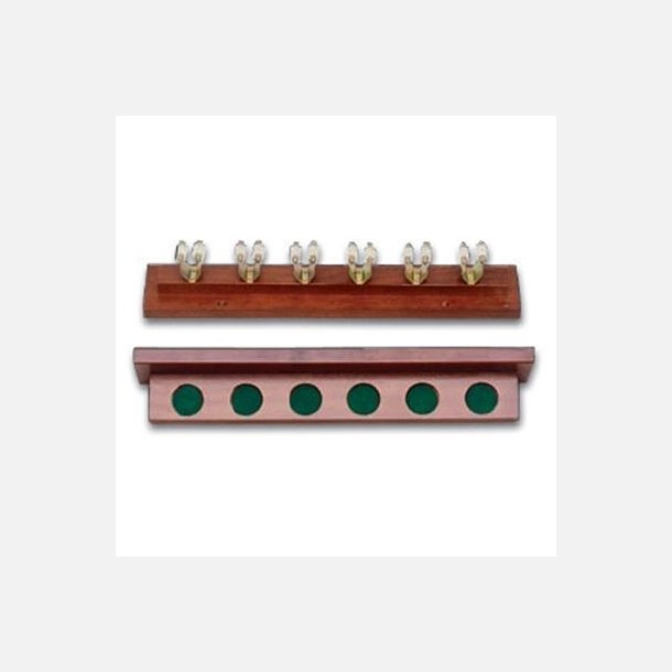 K� holder til 6 k�er m/metal clips