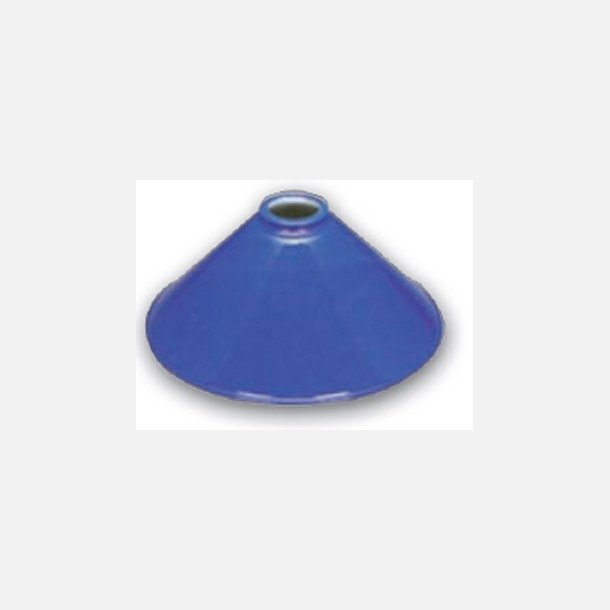 Lampe sk�rmi metal, Bl�, 39 cm �