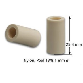 Nylon Ferrulle 13mm x 25,4mm, pool k�er