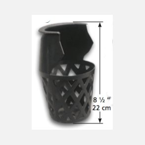 Gummi pucket med 22cm kurv, USA