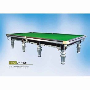 12 fod Snooker bord, S�lv