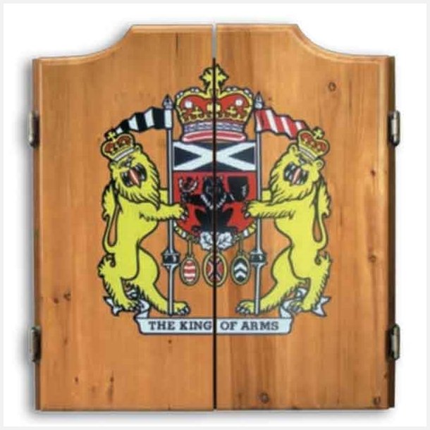 The King OF Arms Dart Kabinet med tilbeh�r 