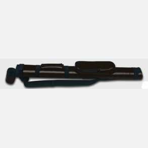 K�-etui, 1/2, sort m/skulderrem, Sort