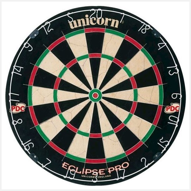 Unicorn Eclipse Pro Bristle Dartskive