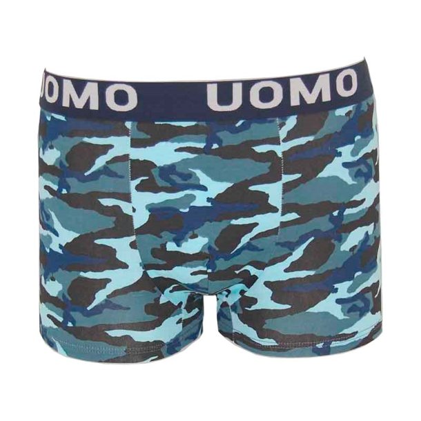 Uomo camouflage. Lysebl�.