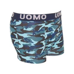 Uomo camouflage. Lysebl�.
