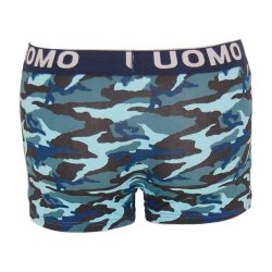 Uomo camouflage. Lysebl�.
