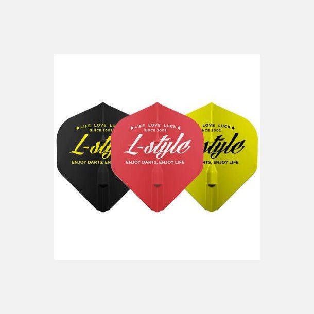 L-Style Vintage L1 EZ Flight - Sort/R�d/Gul