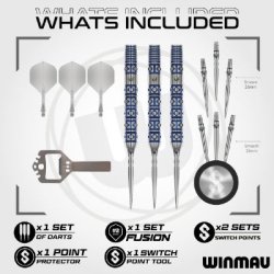 Winmau Lunaris (Parallel) Switch Point 90% 23 gram