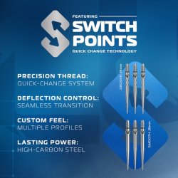 Winmau Lunaris (Tapered) Switch Point 90% 24 gram