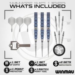 Winmau Lunaris (Tapered) Switch Point 90% 24 gram