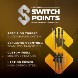 Winmau Exion Switch Point 90% 23 gram