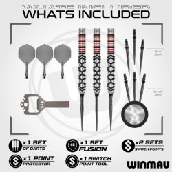 Winmau Fornax (Parallel) Switch Point 90% 22 gram