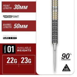 Target JP Beau Greaves Japan Edition SP 90% Tungsten 22 gram