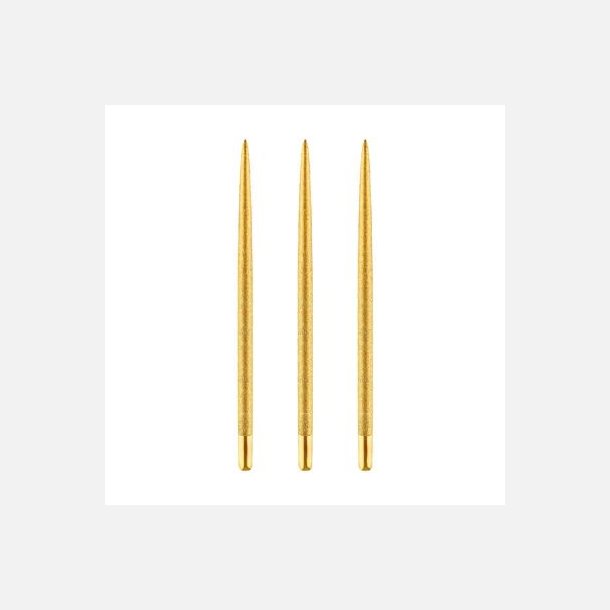 One80 Long Taper Guld Sanded Spidser 50 mm