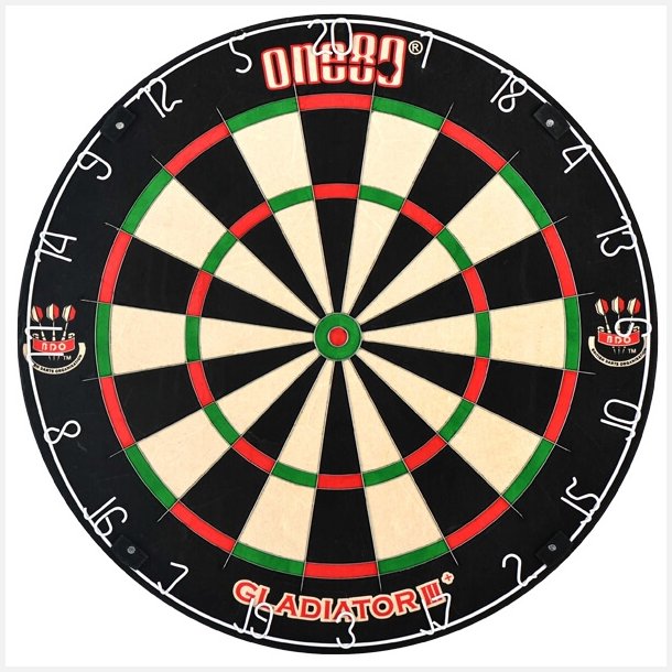 One80 Gladiator III Dartskive