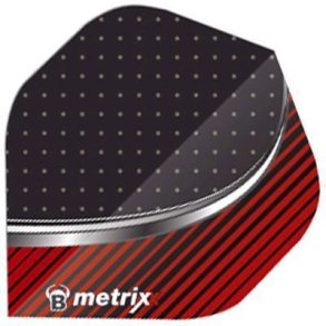 Metrixx Flights standard 2, R�d/sort