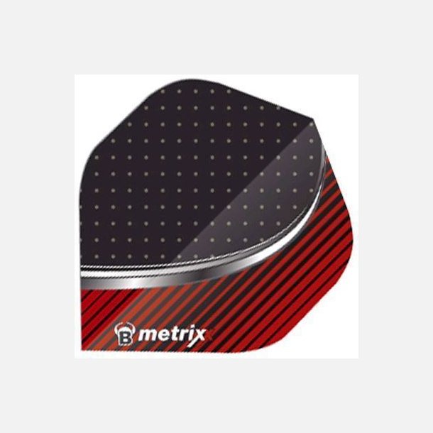 Metrixx Flights standard 2, R�d/sort