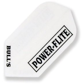 Powerflite Flights - Hvid smal