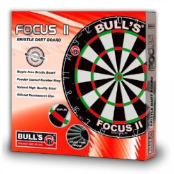 Bull�s Focus II Bristle Dartskive