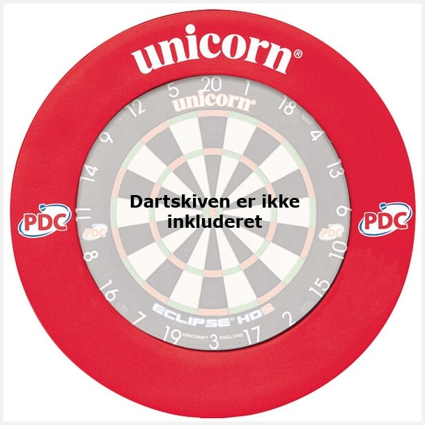 Unicorn PDC Beskyttelsesring (r�d)