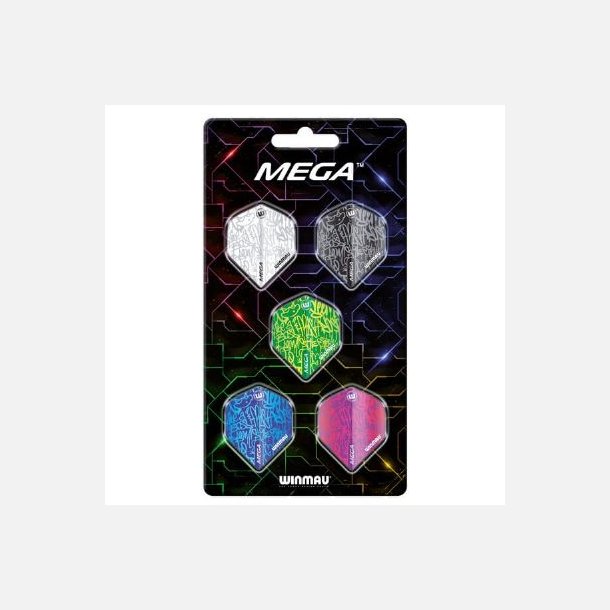 Winmau Mega Flights - 5 pack